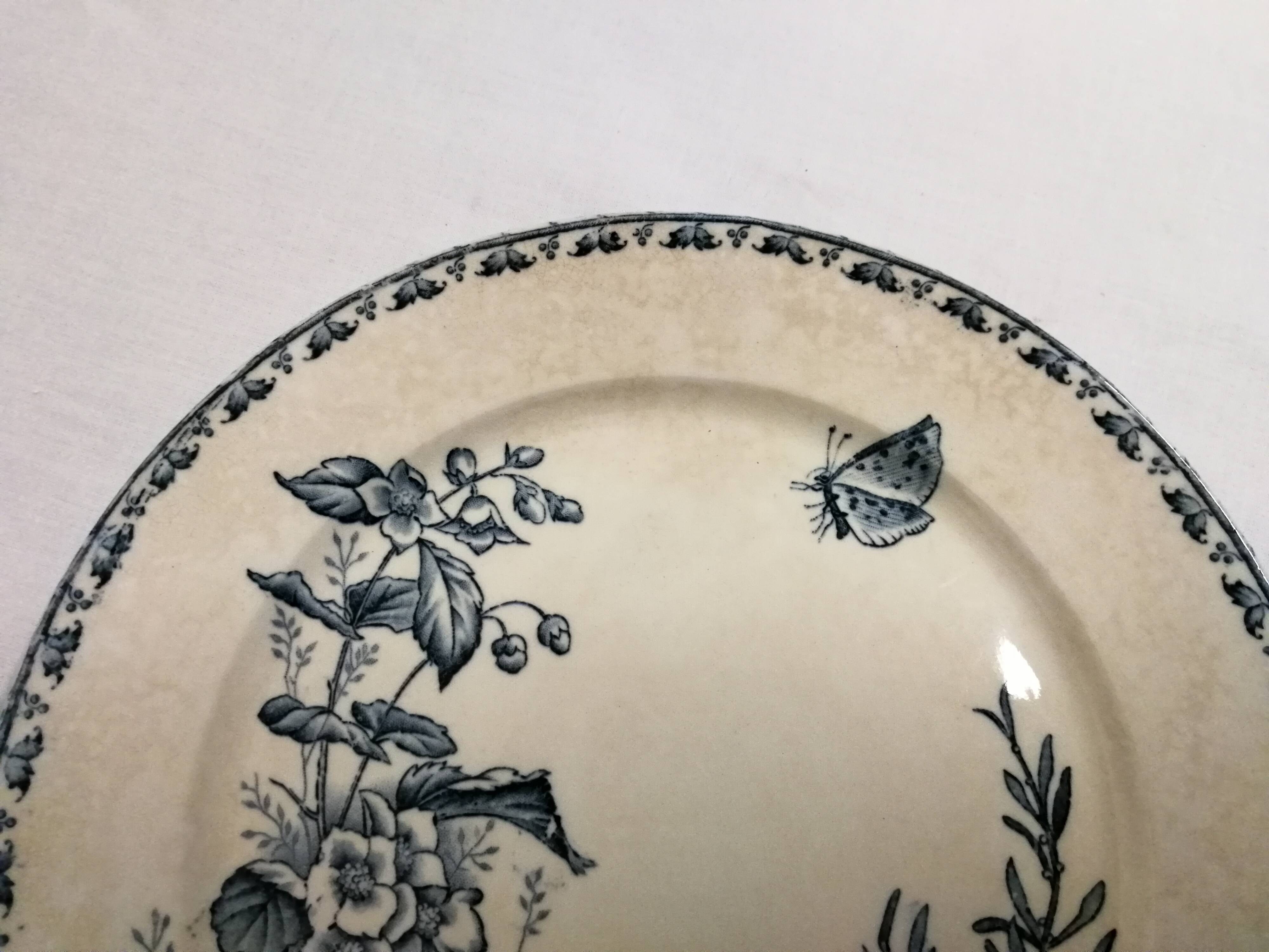 Pie dish, Terre De Fer compotier Carmen model