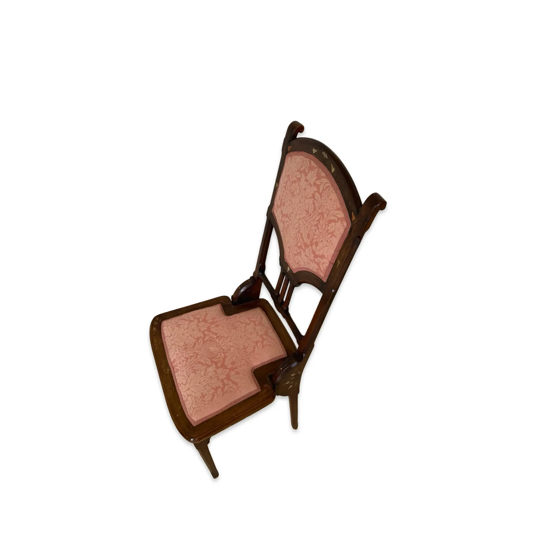 Antique Art Nouveau / Liberty Side Chair – Italy, circa 1900–1910