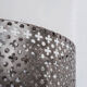 Pair of Mid-Century Perforated Metal Wall Sconce Lights