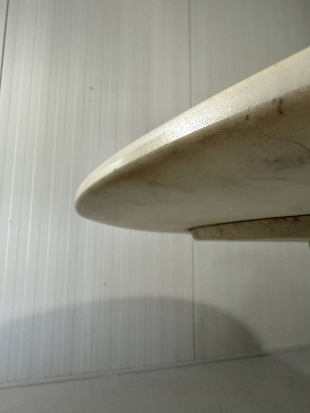 Round marble dining table with tulip foot 1960’s