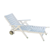 Lounge Chair or Lounger wooden feet compass years 1970