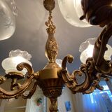 Bronze chandelier