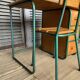 Bureau et chaise d’enfant des années 50