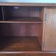 Teak secretary desk by AG Aarhus, 3 drawers and hidden mirror, Denmark, 1960s
