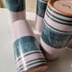 Set of 5 Ceramic Glasses Yvon Roy Dlg Capron Picault
