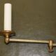 2 pairs of Georgian wall sconces in bronzed brass
