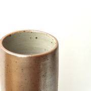 Sandstone roller vase, 70s
