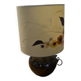 Openwork ceramic lamp