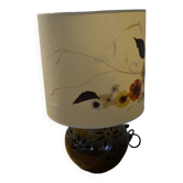 Openwork ceramic lamp