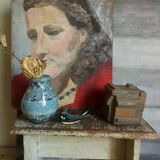 Ceramic vase Gerbino Vallauris