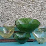Salad bowl and cups