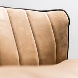 Set of 3 modular armchairs 70s vintage