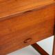 Scandinavian modern storage cabinet in teak with sled base Denmark 1960