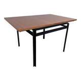 Marcel Gascoin modernist dining table + extension 1950