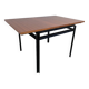 Marcel Gascoin modernist dining table + extension 1950