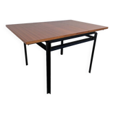 Marcel Gascoin modernist dining table + extension 1950