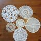Lot de 6 napperons anciens