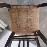 Pair of rope chairs