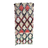 Colorful Moroccan rug Azilal - 180 x 76 cm