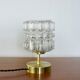 Lampe en verre ciselé