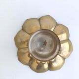 Brass flower cup