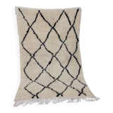 Handmade Moroccan Berber carpet 152 x 91 CM