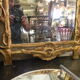 Miroir époque Louis XV,  18 eme, restauré au XX eme, bois doré, miroir au mercure d'origine
