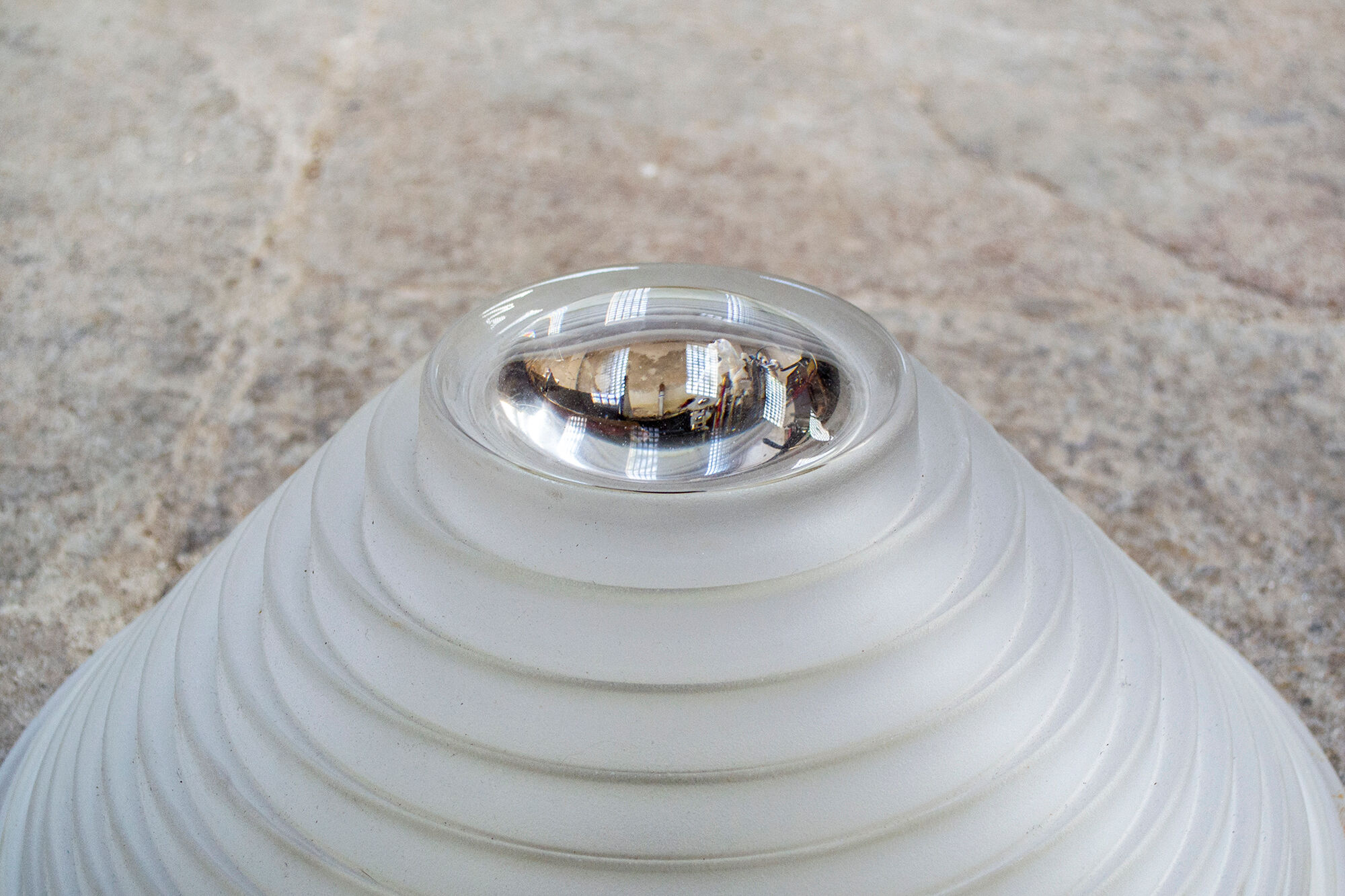 Lamp Model Egina ceiling lamp by Angelo Mangiarotti for Artemide, 1979