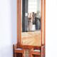Art Deco Dressing Mirror in Palisander attributed to J.F.M. Hoffmann, Czech, 1910s
