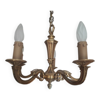 Bronze chandelier