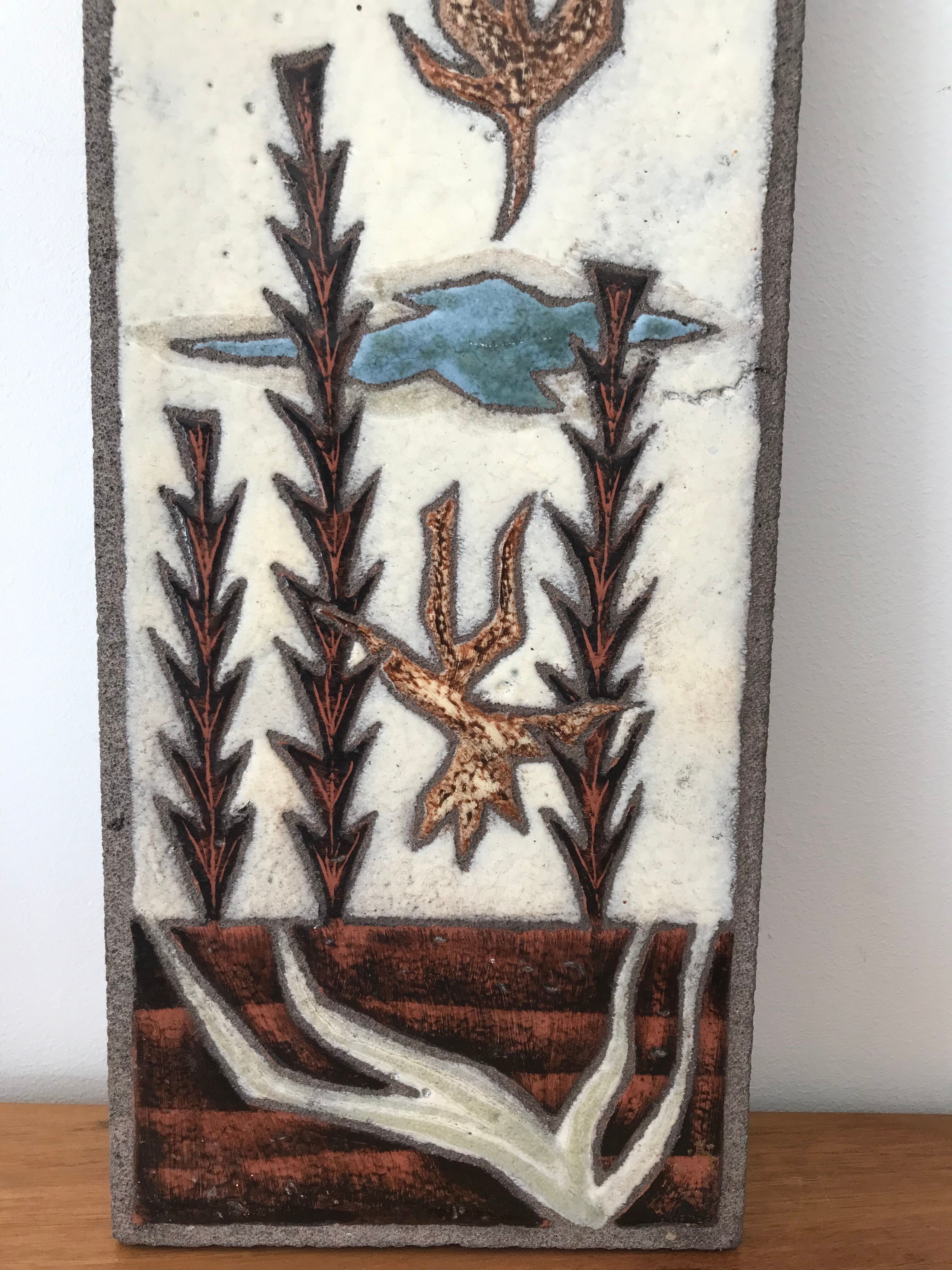 Ceramic decorative plate