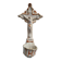Old Faience Baptismal Font Cross Jesus Christ JHS