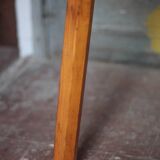 Vintage round pine table, slatted pine table, vintage table, pine furniture