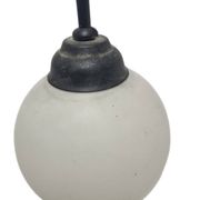 Vintage communist pendant lamp, Poland, 1970s