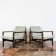 Mid Century Armchairs By Zenon Bączyk, 1960's, Set Of 2