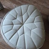 New Cinna armchair + ottoman pouf