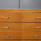 Commode vintage a pieds compas