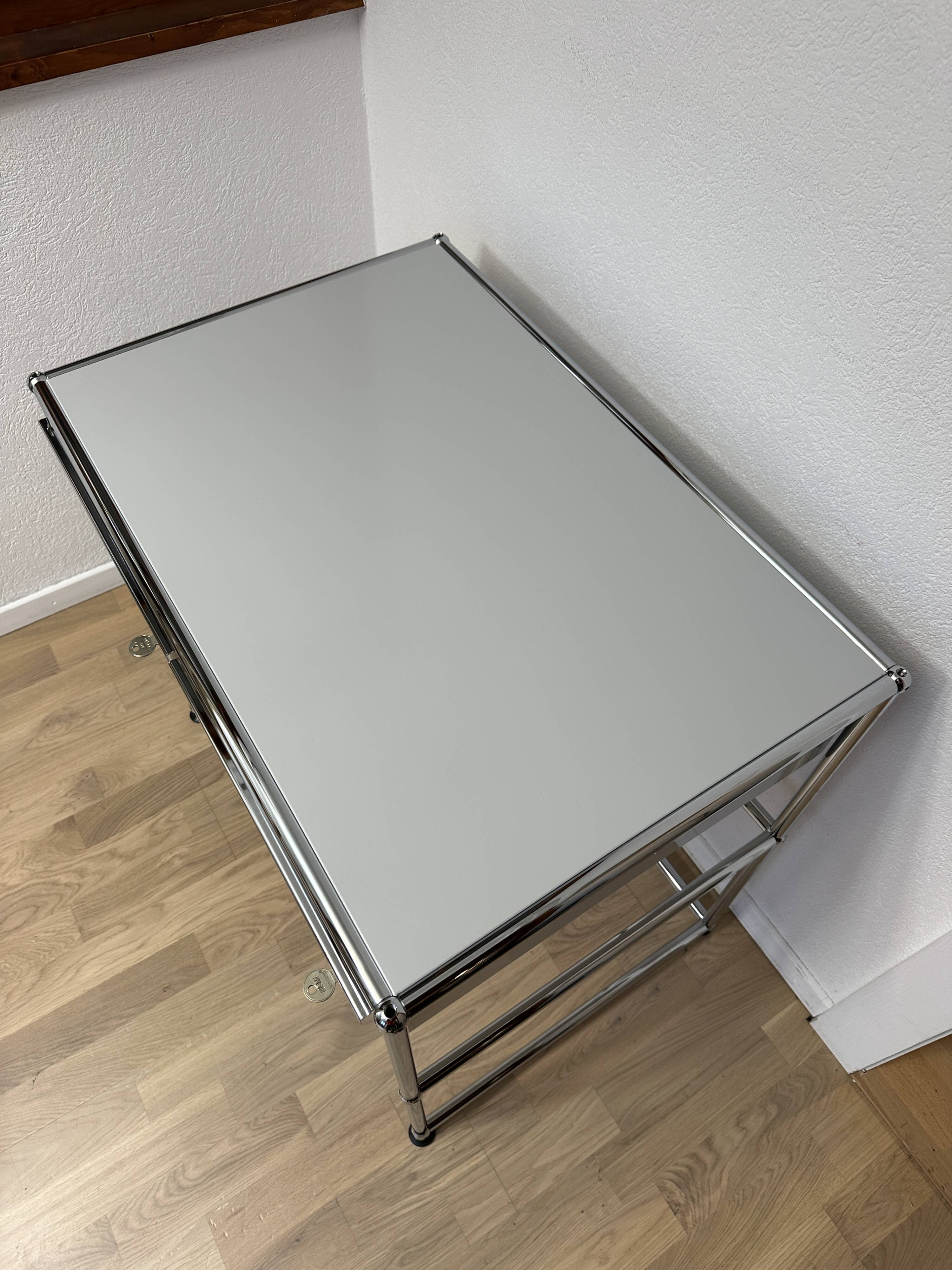 USM Haller Desk / Sideboard in Light Grey