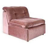 Vintage armchairs modular sofa