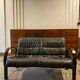 “Polhem” two-seater leather bench by Tord Björklund for IKEA 1980