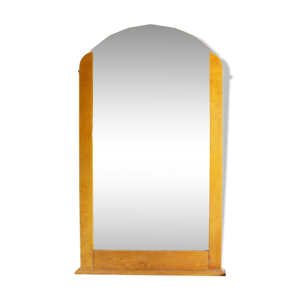 miroir bois biseauté