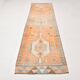 3x11 Orange Persian Runner, Rug For Hallway, Antique Runner Rug, 95x338Cm