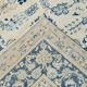 9x12 Antique 57s Classic Pattern Blue Persian Area Rug, 282x385Cm