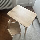 Bureau enfant et siège papillon