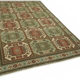 Turkish Wool Vintage Kayseri Rug 193 cm x 290 cm