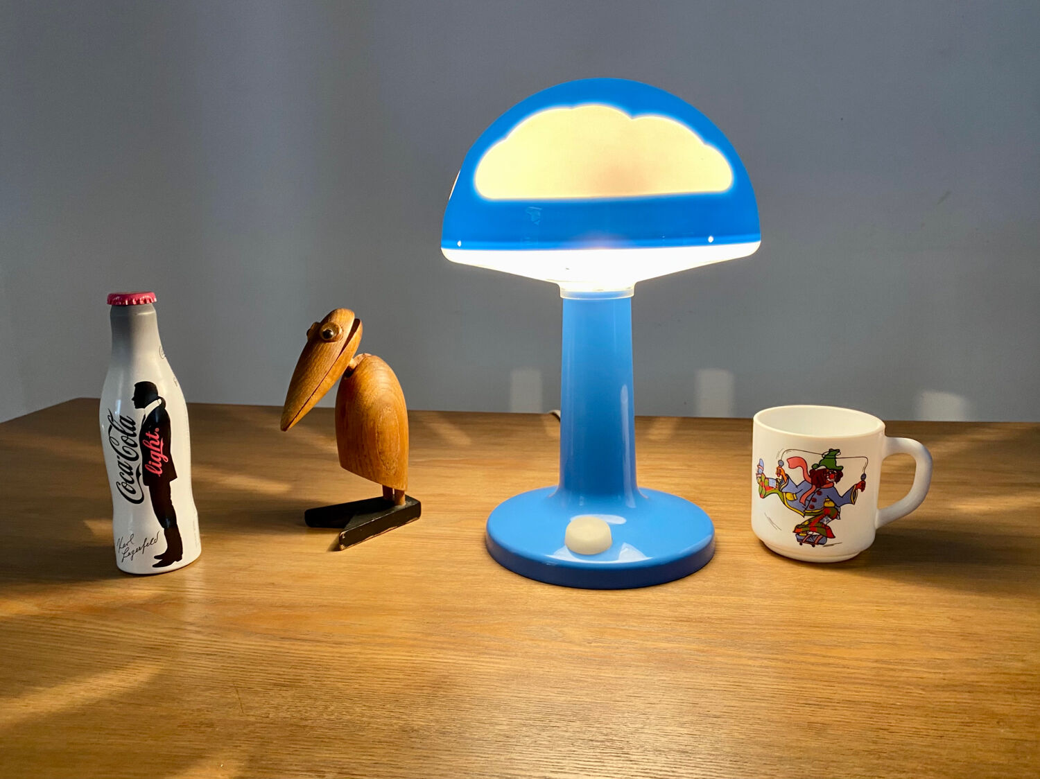 Cloud mushroom lamp IKEA Skojig design Henrik Preutz collector vintage 90