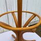 Baumann bistro style 1960 curved light wood parrot coat rack