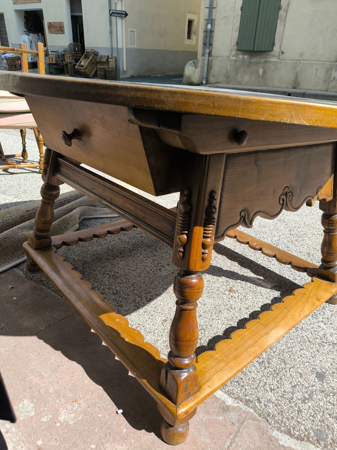 Table de changeur Suisse du XVIII siècle