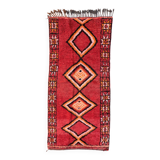 Red Boujad Moroccan rug - 224 x 113 cm