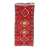 Tapis Marocain Boujad rouge - 224 x 113 cm
